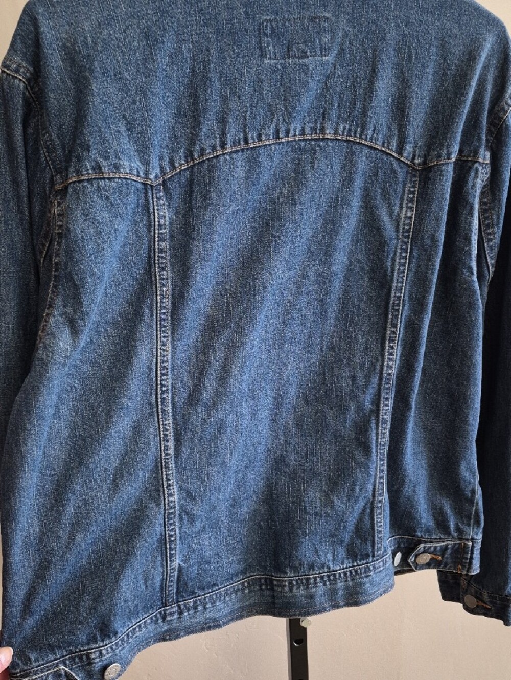 SONOMA Classic Boxy Jean Jacket in Medium Blue Denim Size XL - Picture 6 of 11